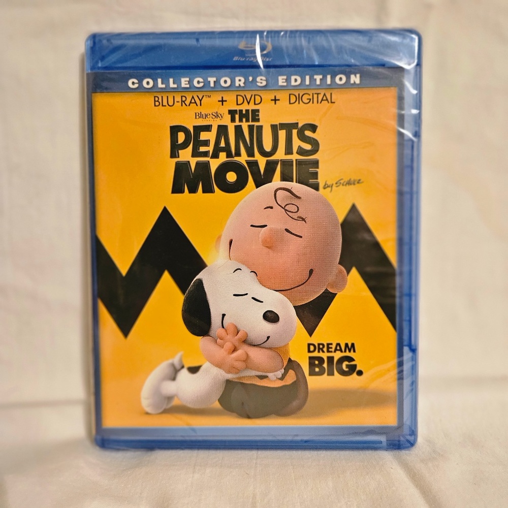 Blue Sky Studios THE PEANUTS MOVIE Blu-Ray + DVD + Digital